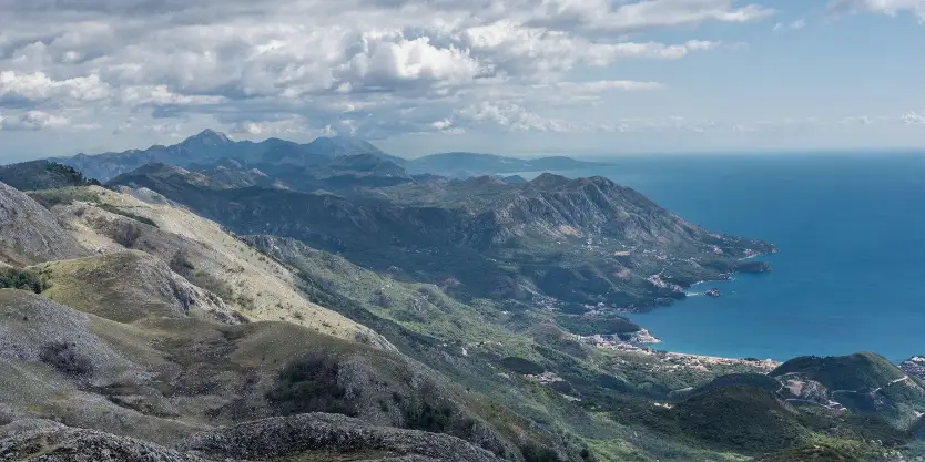 View from Babina Glava in Lovćen National Park