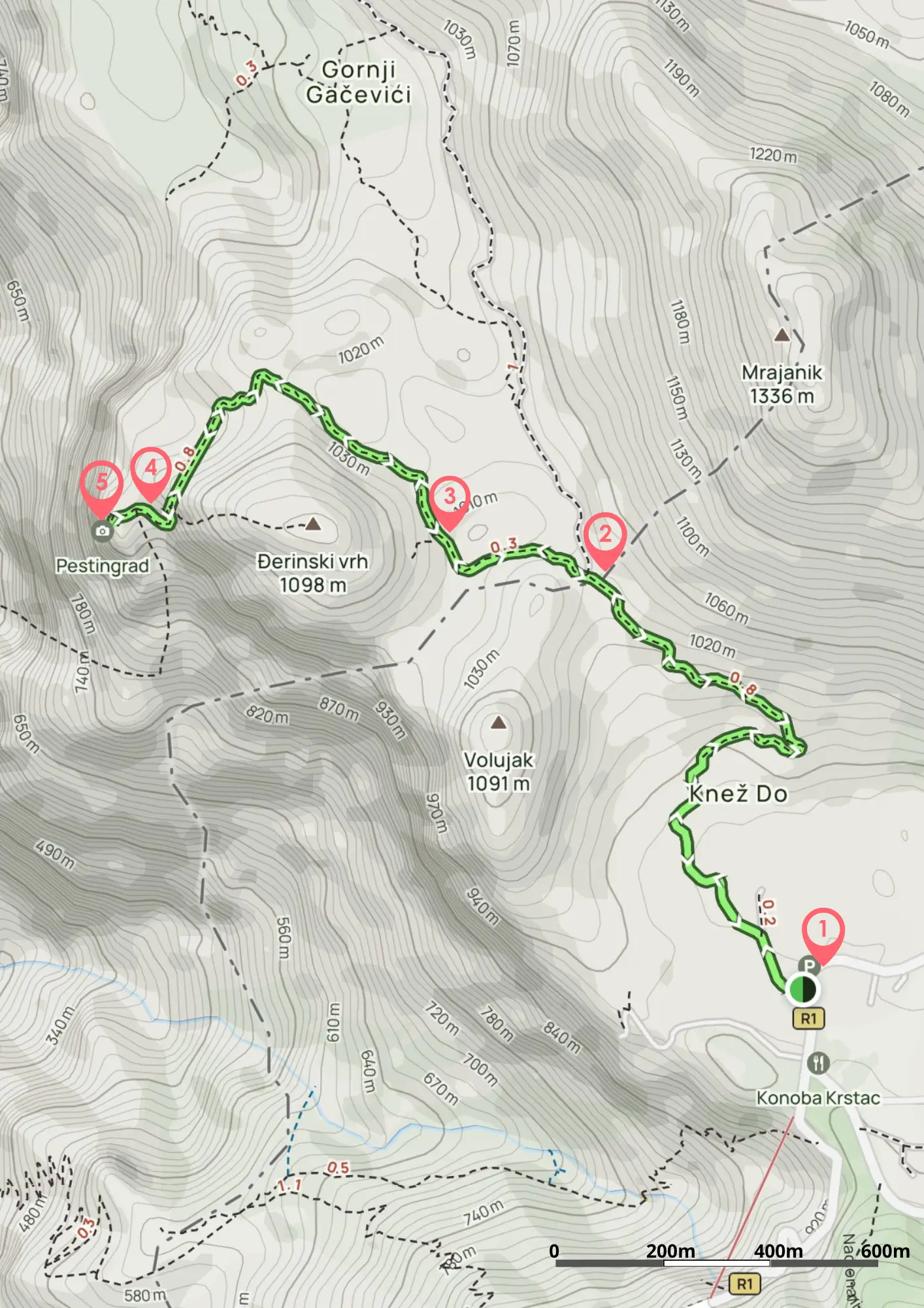Kotor Trail Pack Sample Page 1
